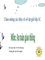 Bài 2. Đi xe đạp an toàn trên đường