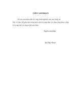 Vận dụng phương pháp tính giá hoạt động tại công ty cổ phần dệt may Hoà Khánh - Đà Nẵng