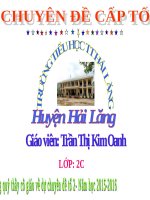 Tuần 13. Bông hoa Niềm Vui