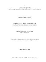 Nghiên cứu kỹ thuật nhận dạng ảnh lá cây dược liệu sử dụng mạng nơ ron 