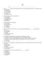 The dynamics of mass communication media in transition 12th edition dominick test bank 