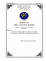 kế toán tổng hợp tại công ty tnhh xây dựng và thương mại hoàng kim sơn 