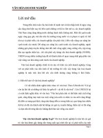 Thực trạng văn hoá doanh nghiệp ở việt nam 