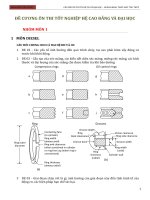 câu hỏi ôn thi tn hệ cđ và đại học – ngành khai thác máy tàu thủy 