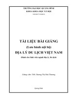 MAI THƯƠNG   địa lý DU LỊCH VIỆT NAM 