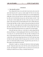 Đánh giá tình hình tài chính và các biện pháp nâng cao hiệu quả hoạt động kinh doanh của công ty cổ phần sara việt nam 