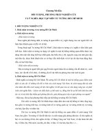 đối tượng, phương pháp nghiên cứu và ý nghĩa học tập môn tư tưởng hồ chí minh 