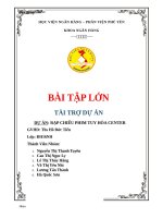 Dự án rạp chiếu phiêu tuy hòa center