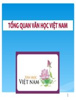 Tuần 1. Tổng quan văn học Việt Nam