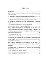 Hoàn thiện chuẩn mực và chế độ kế toán việt nam hiện hành về hạch toán dự phòng giảm giá hàng tồn kho 