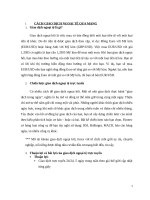 các nhân tố ảnh hưởng đến tỷ giá hối đoái 