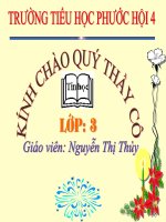 Chương VI. Bài 1. Học toán với phần mềm Cùng học toán 3