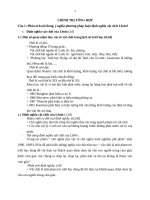 đề cương ôn tập giáo dục CHÍNH TRỊ TỔNG hợp 