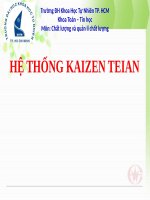 hệ thống kaizen teian 