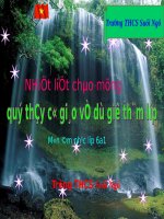 Tiết 27. HBH: Tia nắng, hạt mưa. ANTT: Sơ lược về nhạc hát nhạc đàn