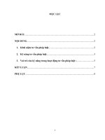 Kỹ năng tư vấn pháp luật và vai trò của kỹ năng trong hoạt động tư vấn pháp luật