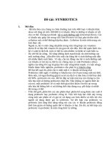 Tiểu luận về men tiêu hóa (PREBIOTIC)