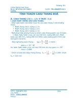 tính toán cầu thang bộ 