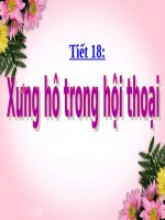 Bài 3. Xưng hô trong hội thoại
