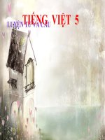 Tuần 4. Luyện tập về từ trái nghĩa