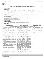 Bài 1. Máy tính và chương trình máy tính.