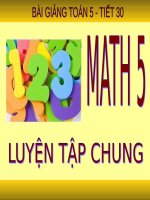 Luyện tập chung Trang 31