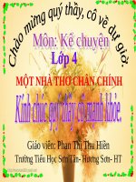 Tuần 4. Một nhà thơ chân chính