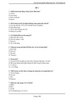 trắc nghiệm mạng máy tính 