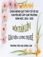 Thương có chữ số 0