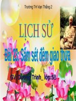 Bài 23. Sấm sét đêm giao thừa