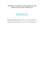 Xây dựng hệ thống quản lý thư viện đại học công nghiệp hà nội 