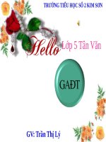 Chương VI. Bài 3. Thủ tục trong Logo (tiếp)