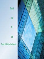 Thuyết đa trí tuệ