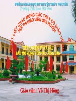 Tuần 20-21. MRVT: Công dân
