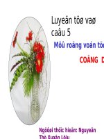 Tuần 20-21. MRVT: Công dân