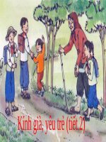 Bài 6. Kính già, yêu trẻ