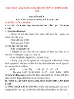 TẬP HUẤN  xây DỰNG tài LIỆU ôn tập THI THPT QUỐC GIA