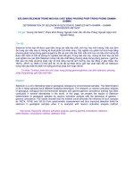 Xác định selenium trong mẫu địa chất bằng phương pháp trùng phùng gamma gamma 