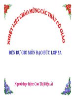 Bài 8. Hợp tác với những người xung quanh