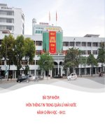 Trình bày hiểu biết của mình về điện toán đám mây 