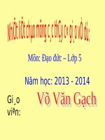 Bài 10. Uỷ ban nhân dân xã (phường) em