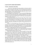 LỊCH SỬ ĐƠN VỊ HÌNH THÀNH PHÔNG huyện Vĩnh Tường, Vĩnh Phúc
