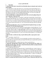 TÀI LIỆU ÔN TẬP MÔN LUẬT CẠNH TRANH