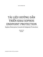 Tai lieu huong dan cai dat sophos endpoint