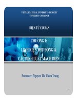 Giáo Trình điện Tử Cơ Bản Trường Đại Học Khoa Học Tự Nhiên