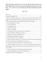 Phân tích những tác động tích cực và tiêu cực đến khả năng cạnh tranh của doanh nghiệp việt nam khi việt nam tham gia hiệp định thương mại tự do VEFTA