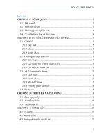 ĐỒ án môn học 1 ĐỒ án môn học 1