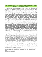 XÂY DỰNG  KẾ HOẠCH DẠY HỌC THEO ĐỊNH HƯỚNG PHÁT TRIỂN NĂNG LỰC CỦA HỌC SINH TIỂU HỌC