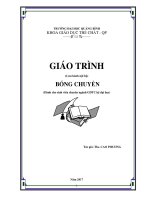 Bóng chuyền dành cho sinh viên chuyên ngành GDTC hệ đại học 