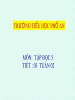Tuần 2. Nghìn năm văn hiến